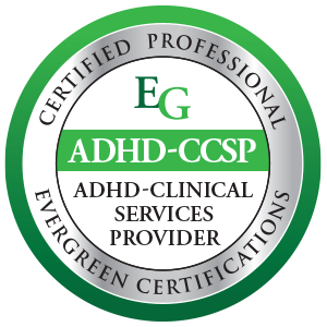 ADHD CCSP certification badge
